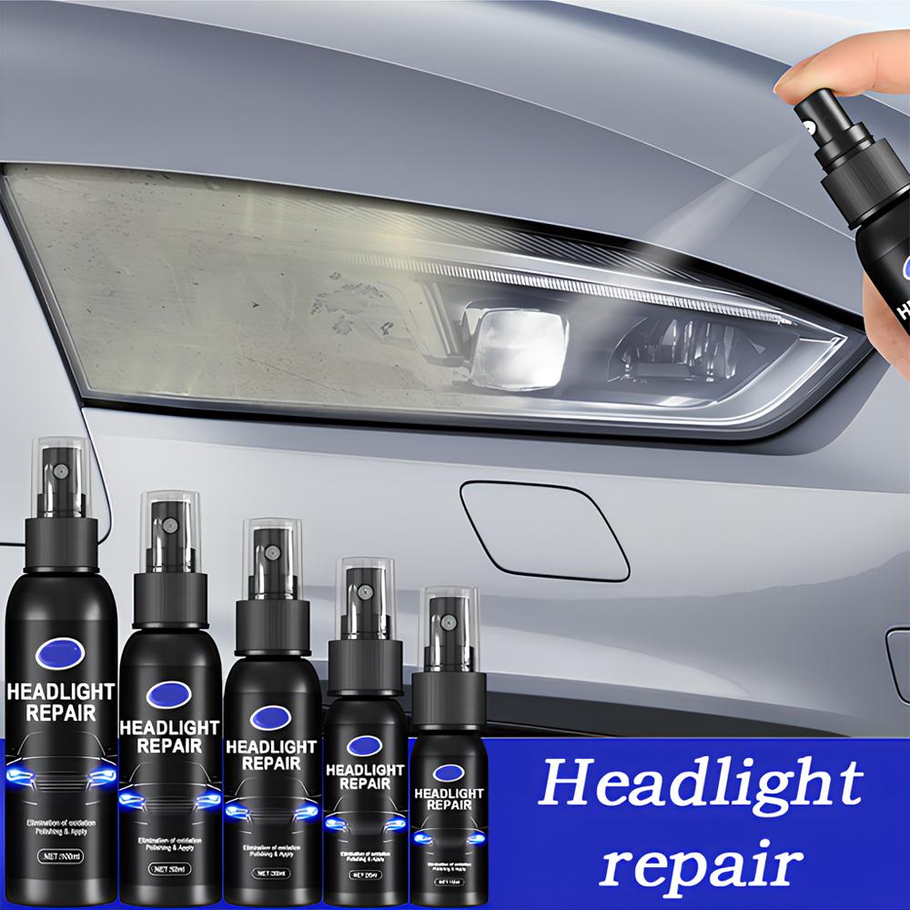 Car Headlight Polishing Agent Scratch Remover Oil Film Repair Fluid Renewal Polish and Maintenance Liquid Kit Auto Accessories