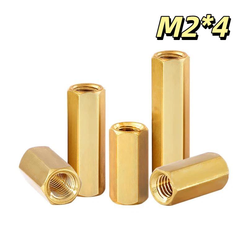 Metal Hexagonal Female Thread Standoffs 50Pcs Rustproof M2-M6 Screw Spacers for PCB Electronic Circuit Board Assembly