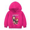 KPop Demon Hunters Hoodie Girls Kids Hooded Sweatshirt  Girls Pullover Hoodies Polyester Outerwear Children's Clothing