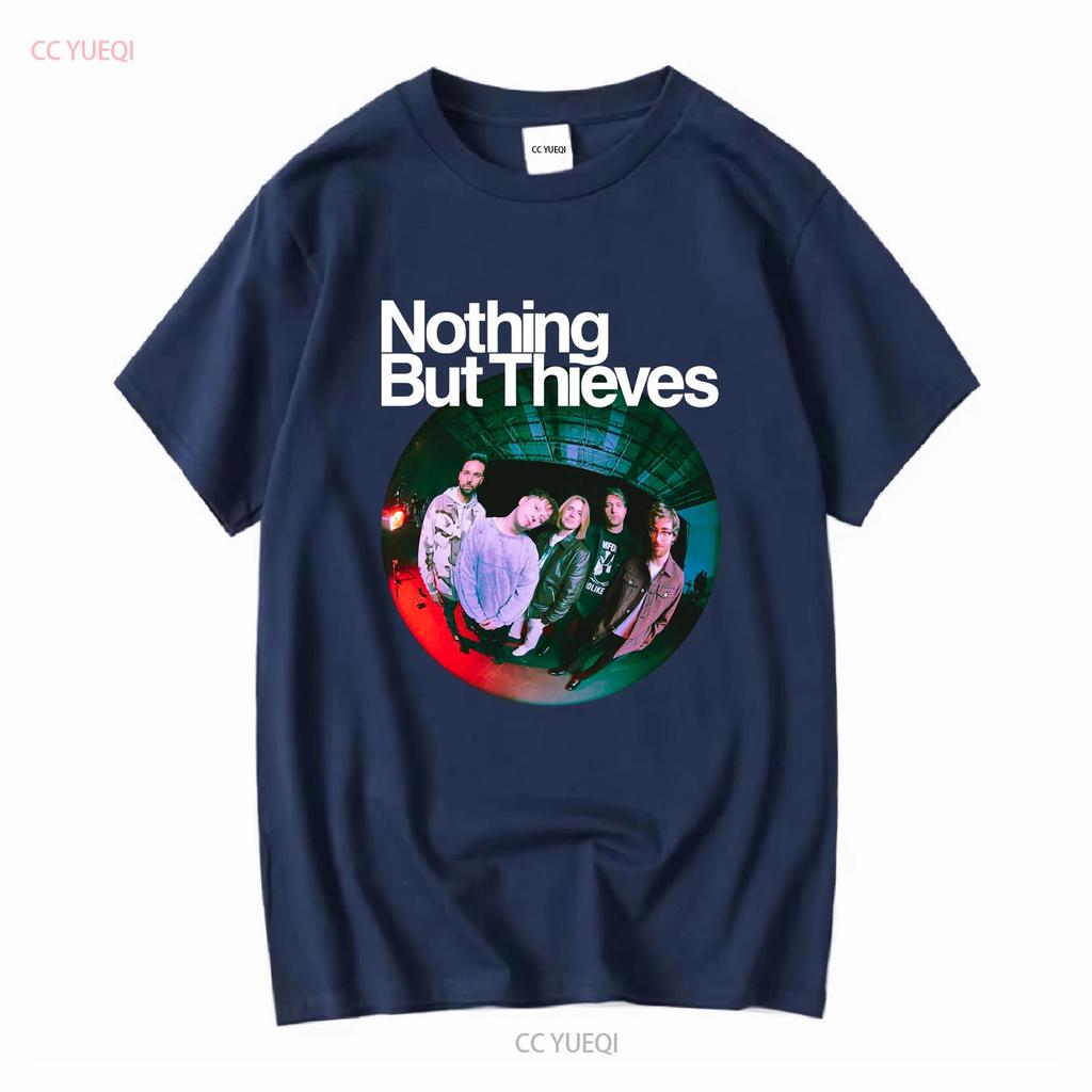 NUR DIEBE BAND T-Shirt Alle Größen lang- oder kurzärmelig vintage gewaschen Vielseitige Designerkleidung Lässig Atmungsaktiv