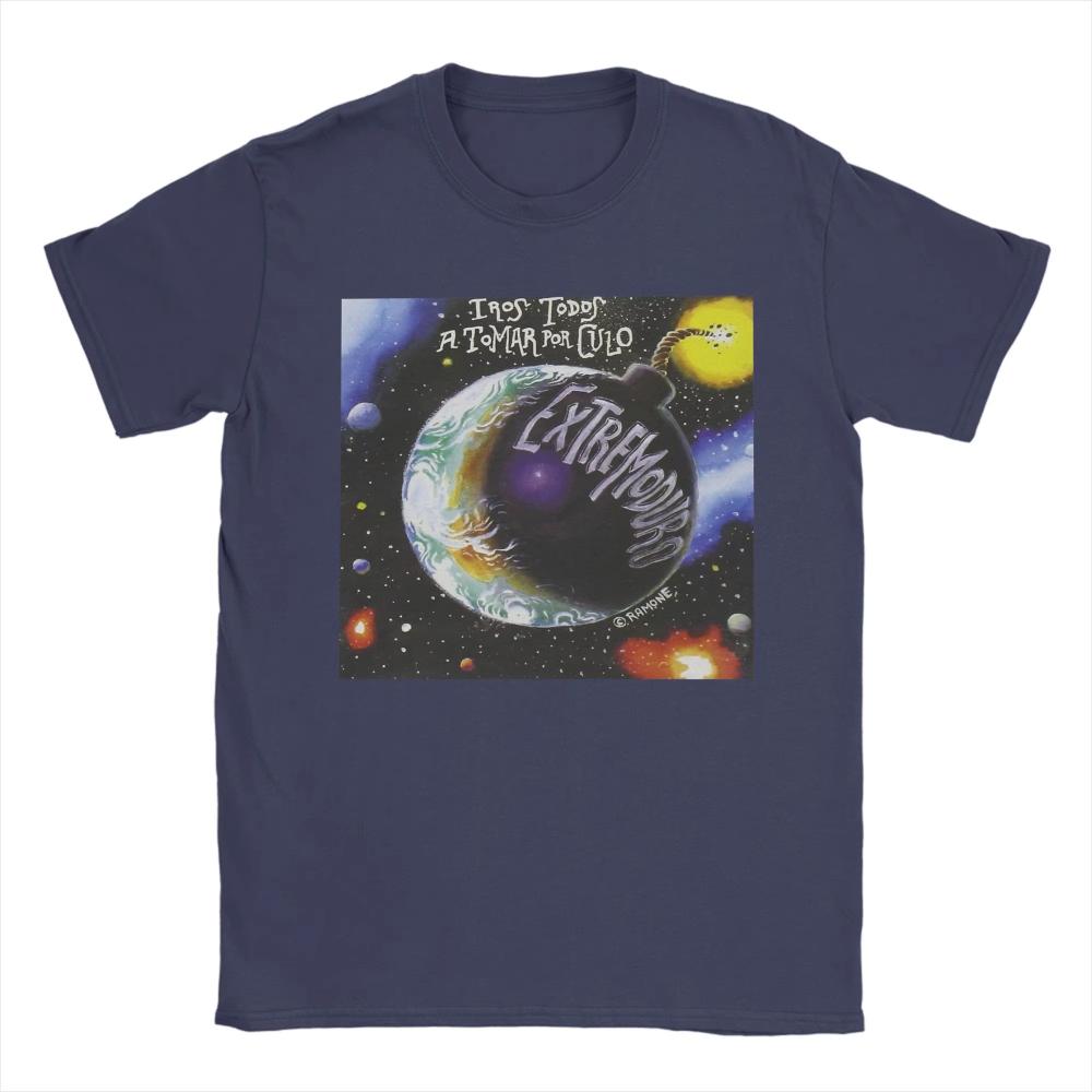 Extremoduro Iros Todos A Tomar Por Culo Mens Womens T Shirts Funny Tees Short Sleeve Crewneck TShirt Cotton Plus Size Tops