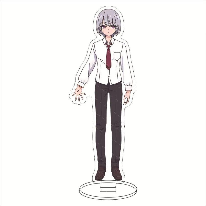 Anime Lügner Lügner LÜGNER·LÜGNER Figur Acryl Stand Modell Spielzeug Himeji Shirayuki Saionji Sarasa Schreibtisch Dekor Sammeln Fans Freund Geschenke