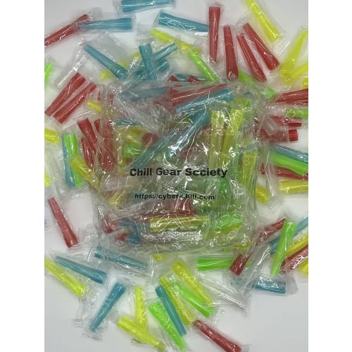 CyberChill Disposable Shisha Mouthpieces, 100 Pieces, Ideal for Commercial Shisha Bars