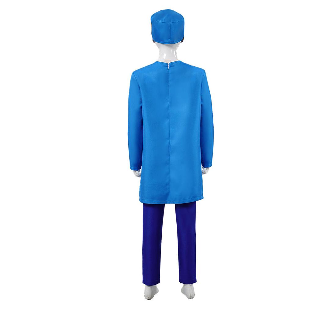 Detective Dogman Cosplay Costume - Pete the Cat Role Play & Stage Performance Outfit for Halloween