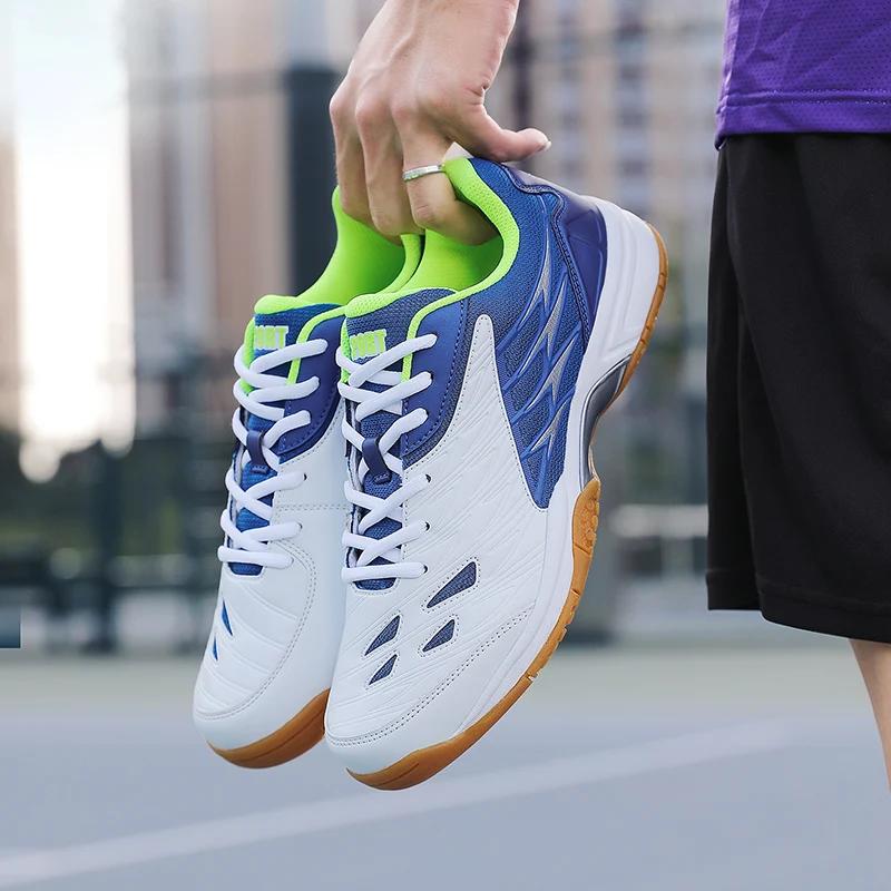 Professional Badminton Shoes Men Women Tennis Shoes Comfortable Table Tennis Sneakers Ladies Volleyball Shoes