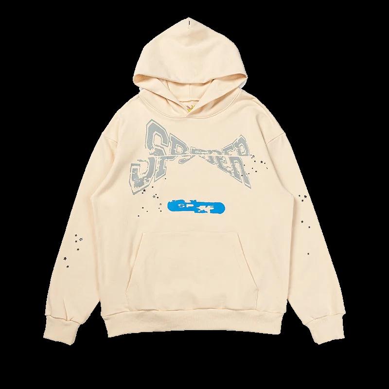 American SP5DER Spider Web Hoodie & Young Thub Trousers Sports Set for Men & Women