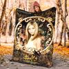 Buffy Flannel Blanket Soft Warm All-Season Throw, Design for Camping, Car Travel, Hiking Sofa, Bed, Office Perfect Gift for Parties