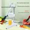 Portable Stainless Steel Fruit Juicer for Oranges, Lemons, Watermelons & Pomegranates