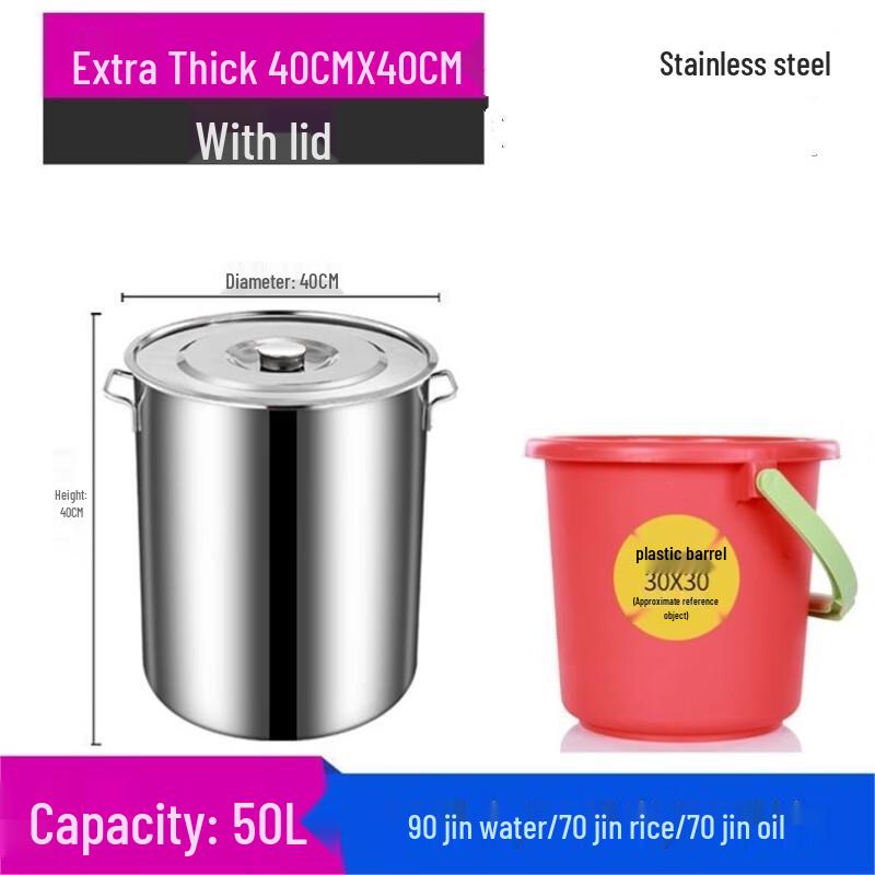 ZISIZ Commercial Grade 316 Stainless Steel Stockpot