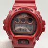 Used Good Condition G-SHOCK DW-6900MF-4 Red Rare Casio Crazy Metallic