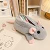 Portable Flower Branch Rat Pencil Pouch Large Capacity Stationery Pouch  Office Supplies