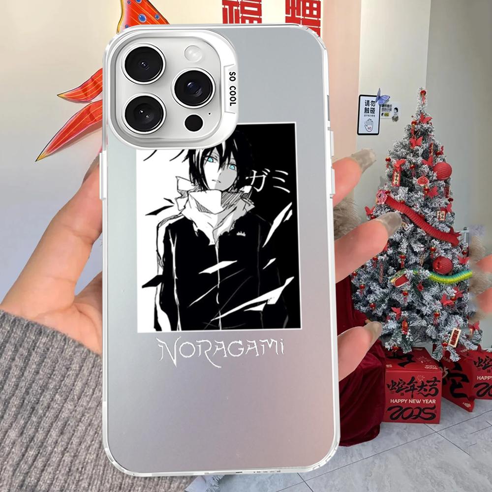 Japanese Yato Noragami Anime Art Phone Case For iPhone 16 15 14 13 12 11 Pro Max X XR XSMAX 8 7 Plus Matte Shockproof Back Cover