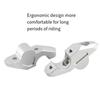 Silberne Aluminiumlegierung Motorrad-Lenkererhöhungen für BMW R1300G (1 Paar)
