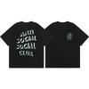 Difference Market Currency ASSC CLUB Hiroshi Fujiwara Lightning Series Printed Men's and Women's Loose Casual Short Sleeve T-Shirt