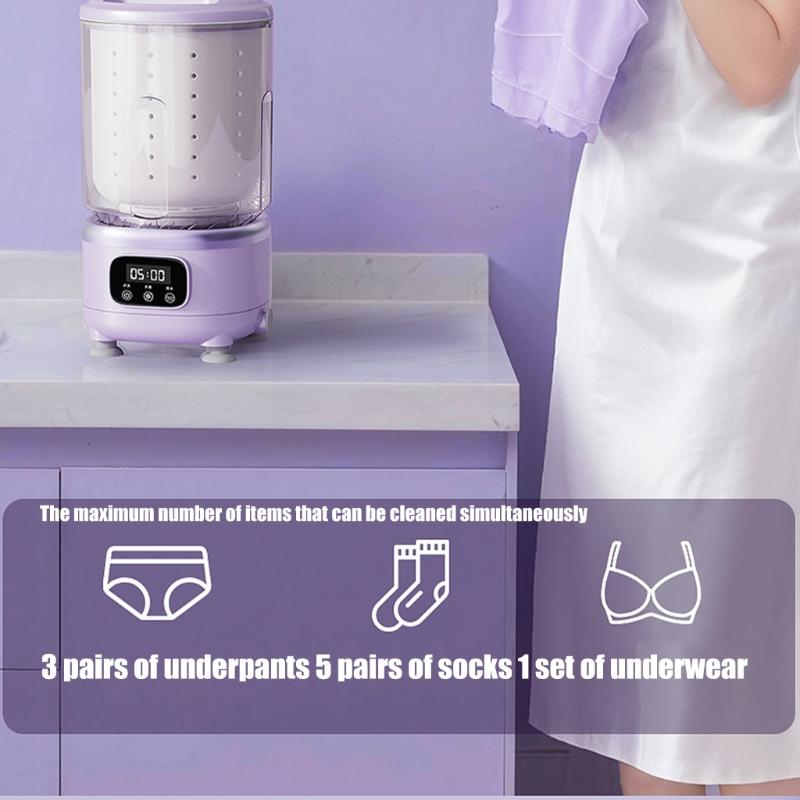 Automatic Tiny Washer And Dryer Combination 2L Capacity Dense For Small Sectors With Flexible Effluent Multiple Purpose Basket