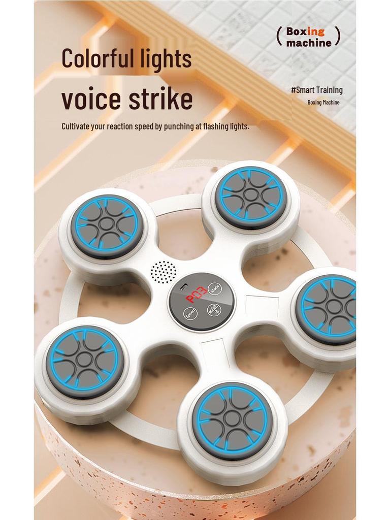 Bluetooth-Musikboxmaschine: Intelligentes Wandziel & Reaktionstrainer für Heimdekompression