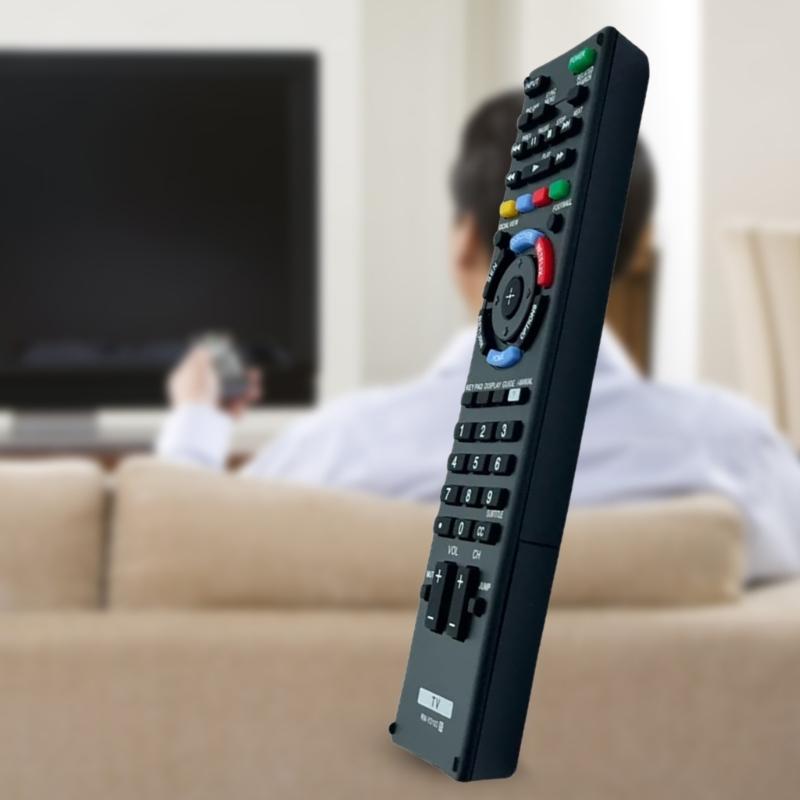 Replacement TV Controller Various Brand Compatibility Long Ranges Signal Small Design for Home Entertainment Systems