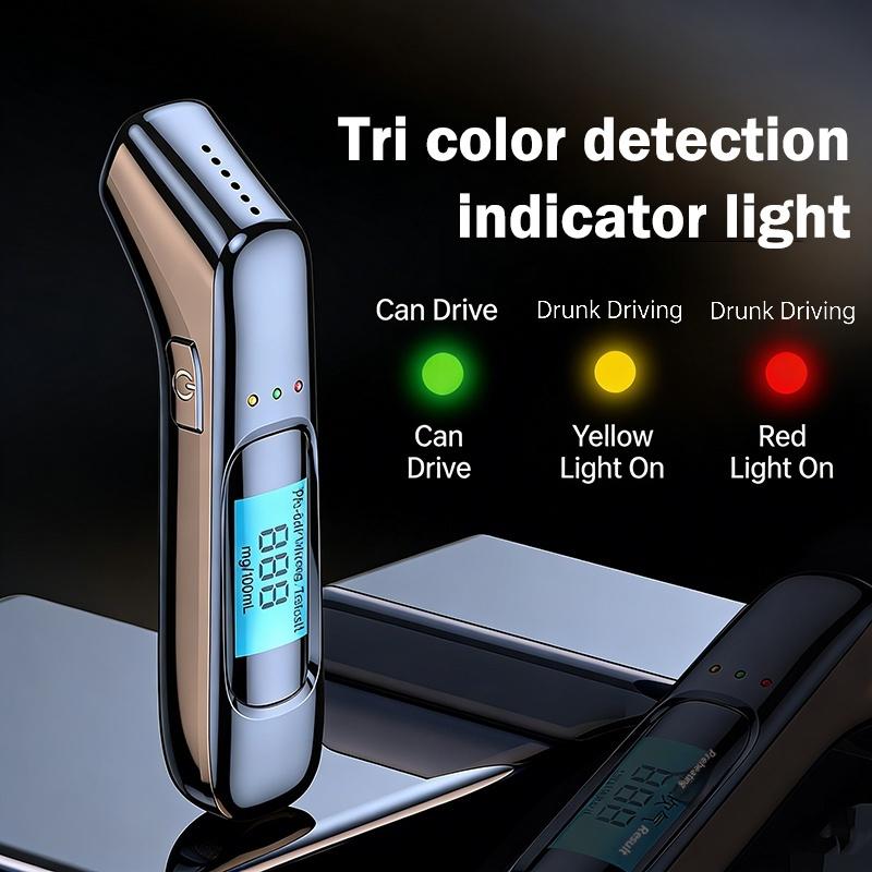 Portable Breathalyzer Professional Breath Alcohol Tester Lcd Display Detector For Drunk Driving Car Electronics Alcohol Test
