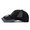 Summer Big Edge Extended Brim Sun Protection Fishing Hat Outdoor Sports Windproof Rope Men's Net Hat Breathable Sunshade Baseball Cap