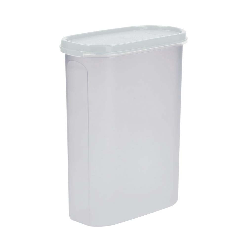 

Tupperware Stackable Storage Container MM Oval Light Stone Gray 2300ml [Genuine] #4