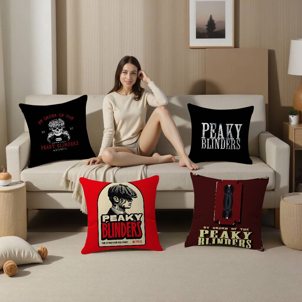 TV P-Peaky B-Blinders Anmie pillow cover sofa cushion cover home room decoration children gift