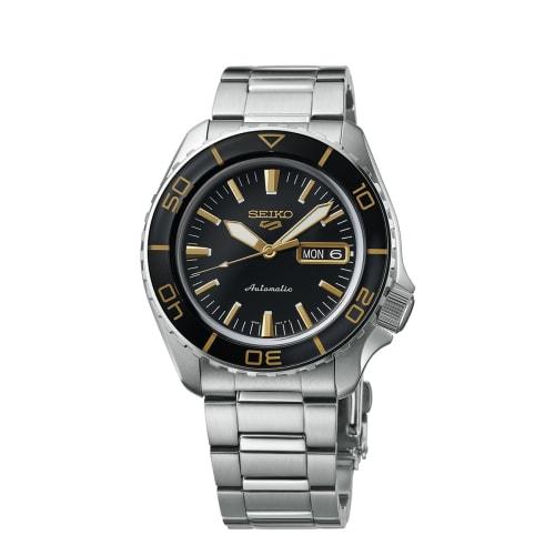 

SEIKO analog men s watch. Black. Analog watch.