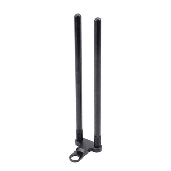 Carp Fishing Rod Alarm Holder Aluminum Alloy Windproof Bite Indicator Stand European Style Fishing Accessory for Secure Rod Placement