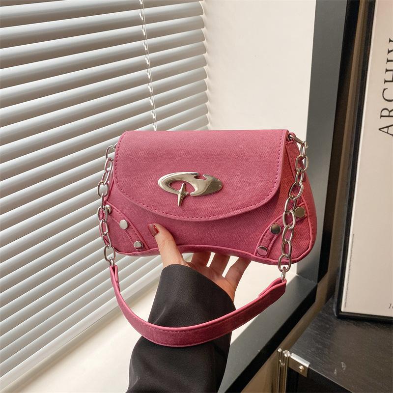 

Textured small bag women s 2025 new spring and summer versatile messenger bag fashion shoulder diagonal underarm bag роза розовый
