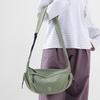 Simple and Lightweight Nylon Fabric Bag for Women's Casual and Versatile Dumpling Bag, Trendy and Versatile Single-shoulder Bag