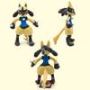 Large Shiny Mega Lucario Evolution Plush Doll