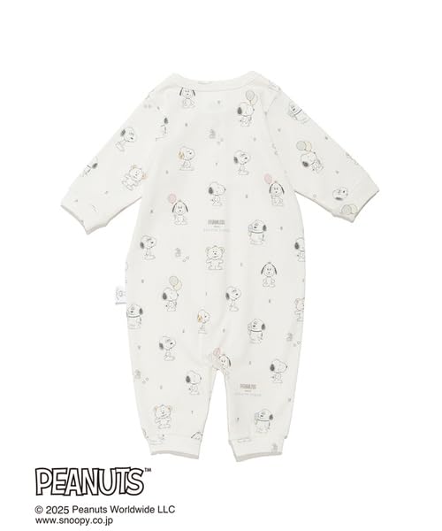 [PEANUTS WELPEN] [BABY] Neugeborene Ganzkörperdruck 2-Wege Ganzkörper Sweatshirt PBCO259197CRM50