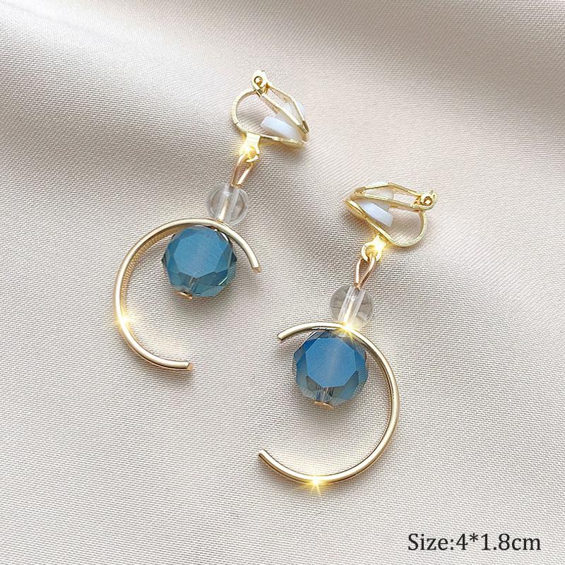 

Кисточка клипса для ушей не проколотые женские корейские темпераментные серьги супер фея серьги-подвески ювелирные изделия