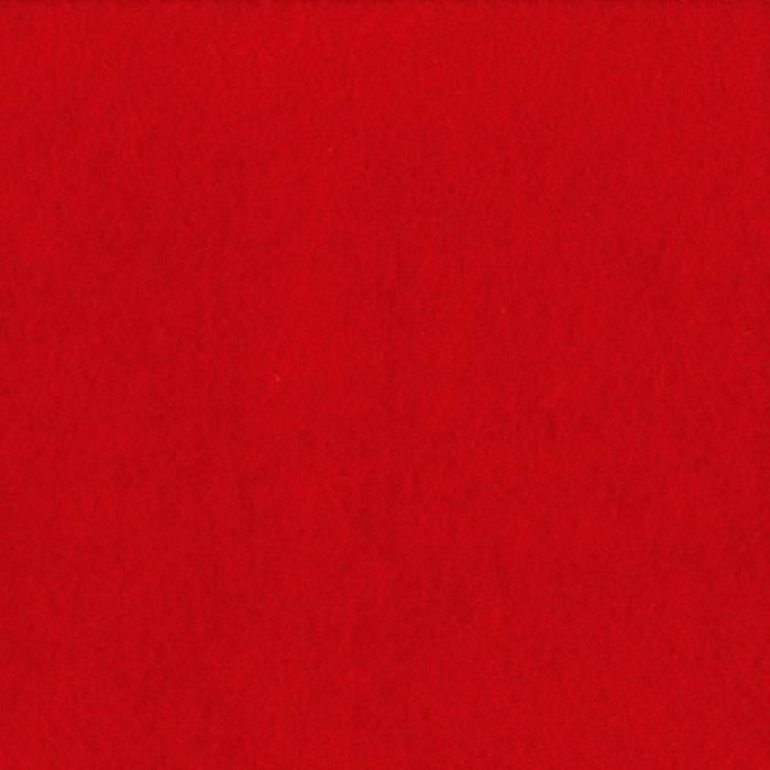 Feutrine épaisse - Artemio - Rouge vermillon - 30 x 30 cm - 2 mm - 32 couleurs