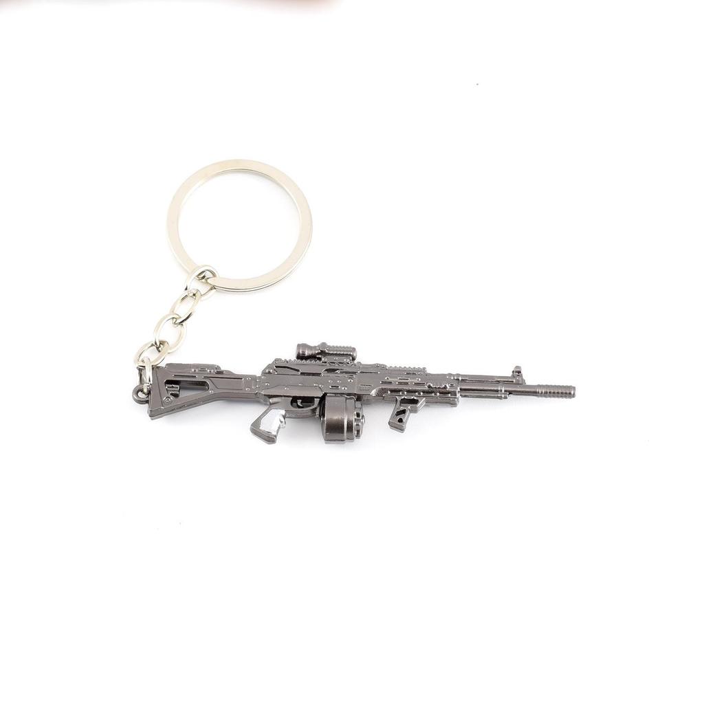 Dark Zone Mini Gun Keychain: AEK, AKM, AKS74U, RPK16, T88 Sniper, VSS Models