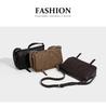 Damen Crossbody-Tasche im Vintage-Stil - Hochwertiges pflanzlich gegerbtes Rindsleder, vielseitige Umhängetasche für 2025