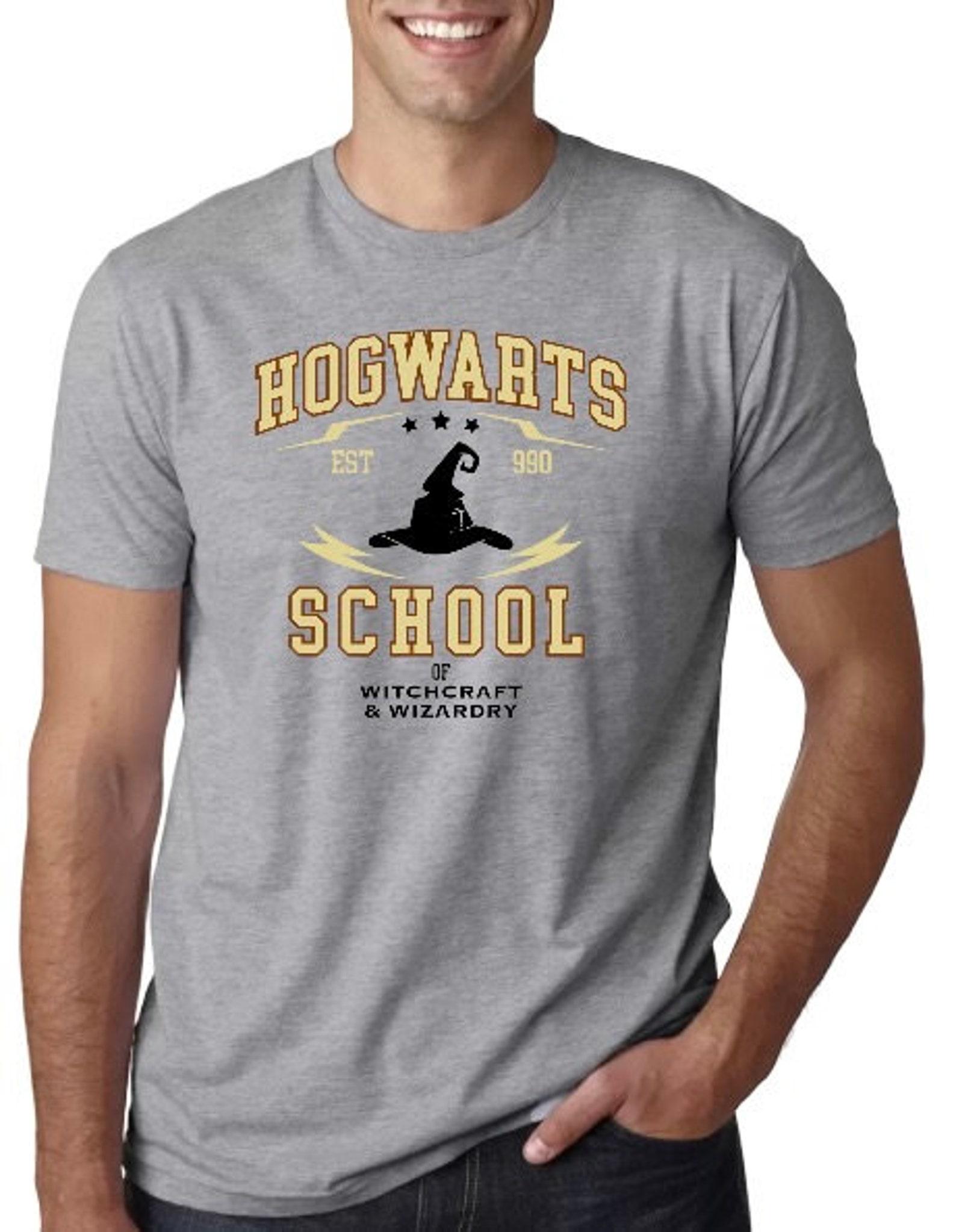 Elevate Your Style with the Magic of Hogwarts: School of Witchcraft and Wizardry T shirt! 3XL