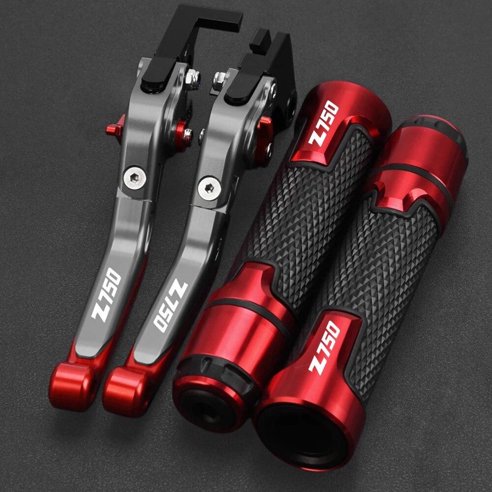 2011 2010 2009 2008 Motorcycle Brake Handle Clutch Lever CNC Aluminum Adjustable Clutch Brake Levers FOR Kawasaki Z750 2007-2012