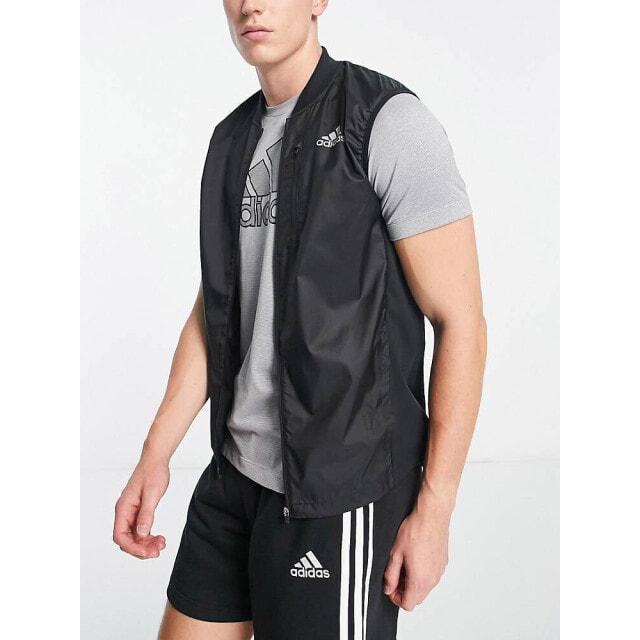 

Черный жилет adidas Running Own The Run
