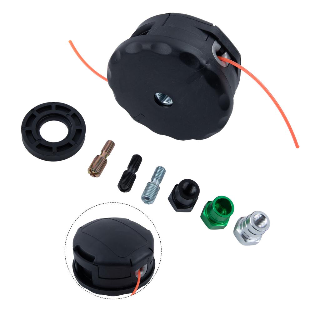 Trimmer Accessories Trimmer Head Kit Lawn Mower Lawn mower Outdoor Rotary SRM-225 SRM-230 SRM-210 Tool 400 Head 8pcs Convenient