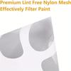 50 st Färgfilterpapper Engångs Rengörande Silar 80 Maskor Färgsilar Nylonnät Jämn Filtrering för Billack