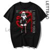 Tokyo Ghoul Kaneki Ken Eyes Japanese Anime Print T Shirt Men Women Streetwear Harajuku Couple