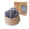 Durable Stainless Steel Collapsible Camping Kettle with Lid Portable Foldable Cook Pot for Hiking Backpacking