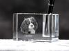 Cavalier King Charles Spaniel – Pen stand, crystal organiser with dog photo | Art-Dog