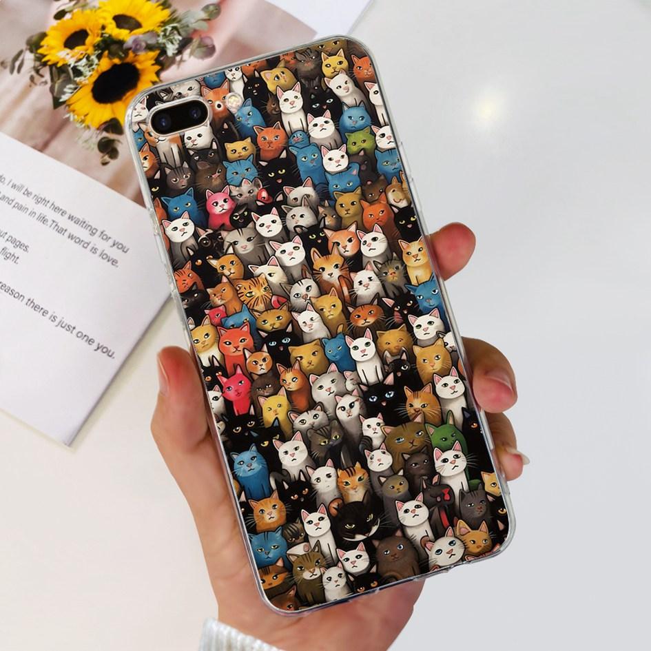 Case For Apple iPhone 7 8 Plus Cover Cute Butterfly Flower Silicone Soft Funda Protector Coque For iPhone 7 8 7plus 8plus Bumper