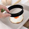8 Piece Non-Stick Muffin Rings Heat-Resistant Baking Circle Mold Household Mousse Cake Mold  Dessert
