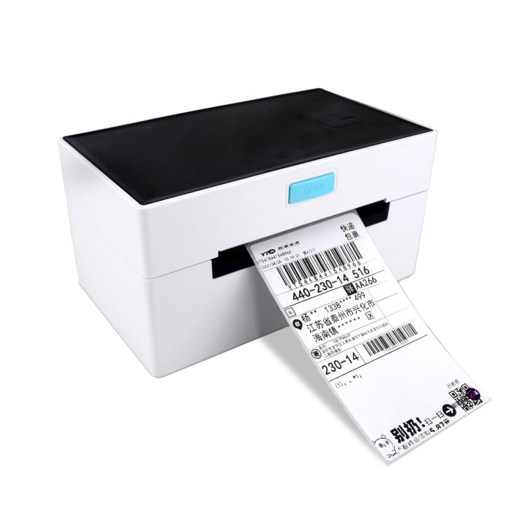 POS-9220 100x150mm Thermal Express Bill Self-adhesive Label Printer, USB + Bluetooth with Holder Version, EU Plug