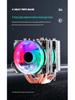 Dissipatore per CPU a tubo di rame ultra-silenzioso per pin 1366, AMD 1700, X79 e 2011
