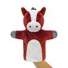 Hand Puppet Toy For Kids With Plush Animal Design Soft Watermelon Microfiber For Educational Play