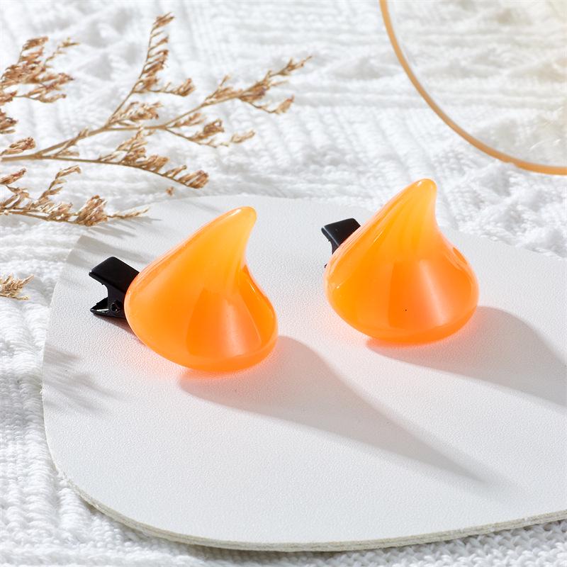 Devil Horn Hair Clip Headband: Cute Halloween Hair Accessories