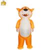 Costume gonfiabile arancione per cane: Cartone Animato di Animali Carini per Eventi e Feste